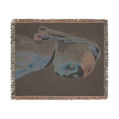 Girl with a Pearl Earring Woven Blanket | Classic Vermeer Tapestry Throw