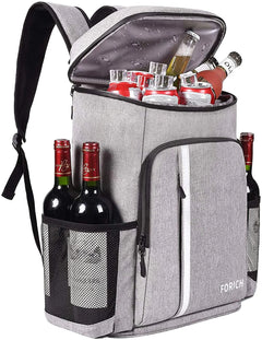 Ultimate Insulated Waterproof Backpack Cooler - Lightweight, Leakproof & Perfect for Beach, Picnics, Camping & Hiking - Holds Up to 30 Cans!