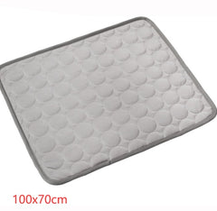 Ice Silk Cooling Pet Mat for Dogs & Cats – Breathable Summer Sleeping Pad for Small, Medium & Large Pets
