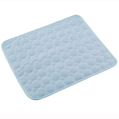 Ice Silk Cooling Pet Mat for Dogs & Cats – Breathable Summer Sleeping Pad for Small, Medium & Large Pets