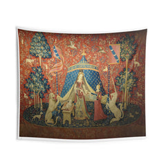 À Mon Seul Désir Unicorn Lady Tapestry | Indoor Wall Tapestry