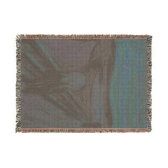 Scream Painting Woven Blanket | Expressionist Art Throw, Van Gogh Inspired