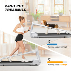 Sturdy Smart Pet Treadmill, Adjustable Speed, Perfect For Small to Medium Dogs