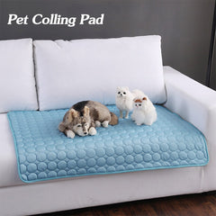 Ice Silk Cooling Pet Mat for Dogs & Cats – Breathable Summer Sleeping Pad for Small, Medium & Large Pets