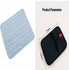 Ice Silk Cooling Pet Mat for Dogs & Cats – Breathable Summer Sleeping Pad for Small, Medium & Large Pets