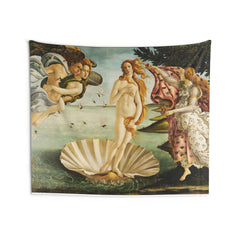 The Birth of Venus Indoor Wall Tapestry | Botticelli Renaissance Art Decor