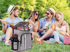 Ultimate Insulated Waterproof Backpack Cooler - Lightweight, Leakproof & Perfect for Beach, Picnics, Camping & Hiking - Holds Up to 30 Cans!