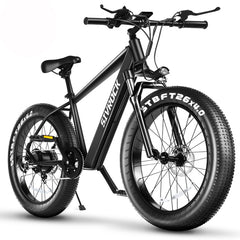 Powerful Electric Bike For Adults, 26 X 4.0 Inches Fat Tire Mountain Bicycle, 1000W Motor 48V 15Ah Ebike, UL And GCC Certified