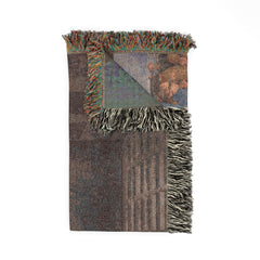 The Last Supper Woven Blanket | Religious Art Tapestry Throw