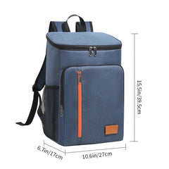 Ultimate Insulated Waterproof Backpack Cooler - Lightweight, Leakproof & Perfect for Beach, Picnics, Camping & Hiking - Holds Up to 30 Cans!