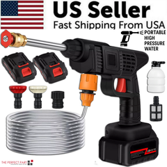 Revolutionary Cordless High-Pressure Water Spray Gun for Effortless Car Cleaning and More