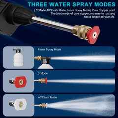 Revolutionary Cordless High-Pressure Water Spray Gun for Effortless Car Cleaning and More
