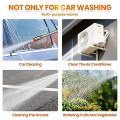 Revolutionary Cordless High-Pressure Water Spray Gun for Effortless Car Cleaning and More