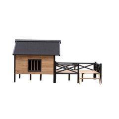 Heavy Duty Outdoor Large Wooden Cabin House Style Wooden Dog Kennel With Porch