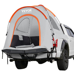 Truck Bed Tent, 5.5'-6' with Carry Bag, Waterproof PU2000mm Double Layer Truck Tent For Camping, Accommodate 2-3 Person, For Camping and Traveling